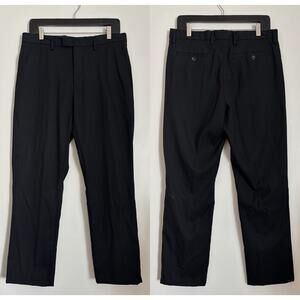 Black Men's Banana Republic Slim Fit Trouser Pants 32 x 32